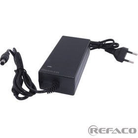 تصویر آداپتور 5آمپر واقعی REFACO DESKTOP ADAPTOR 12V MAX 5.2A WITH COMPLETE PROTECTION RF1205-D001 