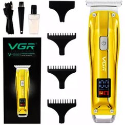 تصویر ماشین اصلاح وی جی آر مدل VGR V-956 صفر زن و خط زن با تیغه استیل ضد زنگ 