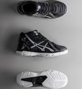 تصویر کفش والیبال اسیکس مردانه و میانه 