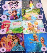 تصویر روبالشتی‌ عروسکی پشت کار مخمل پارت 2 - کد 