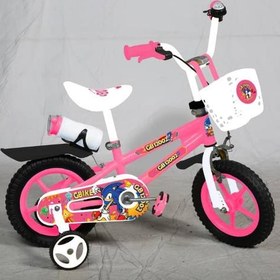 تصویر دوچرخه سایز 12 با لوازم ایمنی کودک مناسب 2 تا 7 سال 
