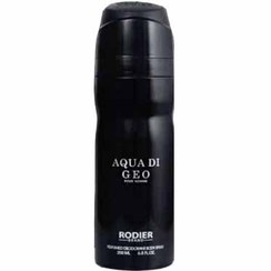 تصویر اسپری مردانه رودیر Rodier مدل آکوا دجیو Aqua di geo حجم 200 میل 