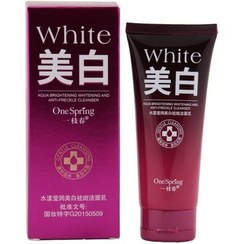 تصویر لوسیون پاک کننده آرایش صورت وان سپرینگ مدل White 8820 وزن 100 گرم 