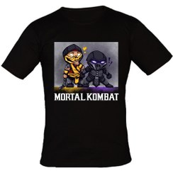 تصویر تیشرت گیم طرح مورتال کمبت 