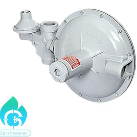 تصویر GS-74-27 رگلاتور گازسوزان فشار 60 به 1/4 پوند 25 m³/h 