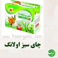 تصویر تی بگ 20 عددی چای سبز اولانگ 111 