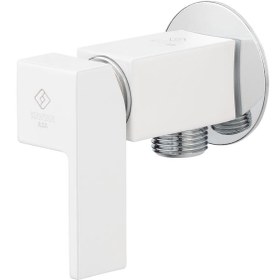 تصویر شیر توالت اهرمی دیواری کاویان نیلا (قو-بدون علم و شلنگ) Kavian Nila Wall-mounted Single Faucet (chrome)