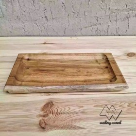 تصویر سینی چوبی کد d107 