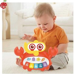 تصویر اسباب بازی پیانو خرچنگ هانگر مدل HUANGER 0535 موزیکال 