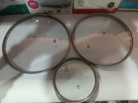 تصویر درب قابلمه پیرکس - سایز 12 