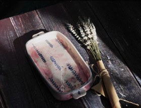 تصویر ظرف سرو شورا صورتی 