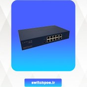 تصویر سوییچ شبکه PoE لافند مدل NK9082G 