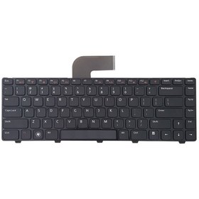 تصویر کیبرد لپ تاپ دل XPS L502 Inspiron 5040-5050 Vostro 1540 مشکی-با فریم Keyboard Laptop Dell XPS L502-5040-5050-1540