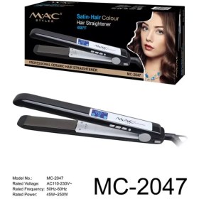 تصویر اتو مو مدل MAC2047 مک استایلر Mac Stayler MC2047 Hair Straightener