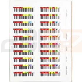 تصویر HPE LTO 9 Ultrium RW BarCode Label Pack Q2017A 