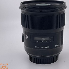 تصویر لنز سیگما دسته دوم SIGMA 24mm F1.4 DG HSM FOR CANON 