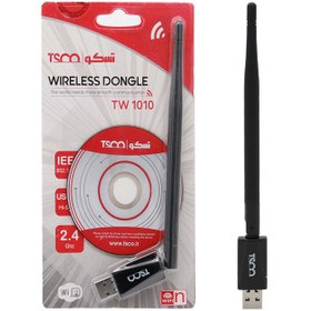 تصویر دانگل کارت شبکه تسکو مدل TW1010 بی سیم USB Adapter TSCO TW1010 Wireless