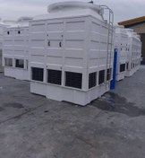 تصویر برج خنک کننده 300 تن مکعبی کولینگ تاور 300 تن تبرید cooling tower 300 ton