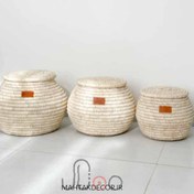 تصویر سطل برنج در سه سایز 