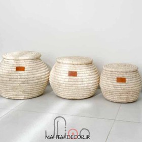 تصویر سطل برنج در سه سایز 