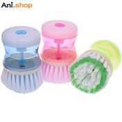 تصویر فرچه شستشو مخزن دار ۳ عددی 