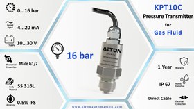 تصویر ترانسمیتر فشار KPT10C-016-C1-MG2 (Pressure Transmitter for Gas Fluid) 