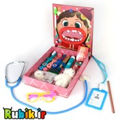 تصویر پک اسباب بازی دندانپزشکی چوبی 