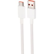 تصویر کابل تایپ سی Xiaomi 6A 1m کد 1 Xiaomi 6A 1m Type-C Cable