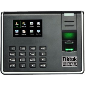 تصویر دستگاه حضور و غیاب اثر انگشتی TK17 