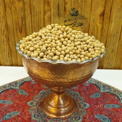 تصویر سویا خام ( لوبیا سویا خام ) دانه سویا خام تازه و اعلا وزن 500 گرم 