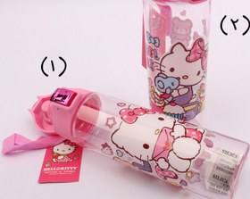 تصویر قمقمه بدون نی کیتی Hello Kitty 