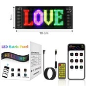 تصویر پنل ماتریکسی LED قابل کنترل و برنامه دهی 