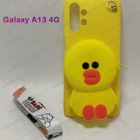 تصویر گارد عروسکی کوله پشتی مخصوص Samsung Galaxy A13 4G Samsung Galaxy A13 4G Backpack Doll TPU-Silicone Case