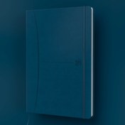 تصویر دفتر A5 آکسفورد کله غازی Signature Petrol Blue A5 