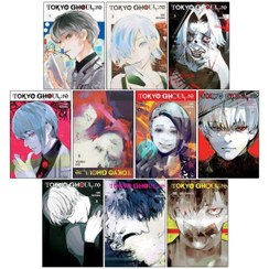 تصویر مجموعه ی 16 جلدی مانگای Tokyo Ghoul re توکیو غول بازگشت به زبان انگلیسی 