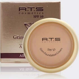 تصویر کرم موس آر تی اس R.T.S Grim Foundation Cream SPF10 Argan Oil 30ml 