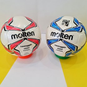 تصویر توپ فوتبال مولتن مدل ونتجیو 5000 سایز ۵ پرسی چرم مصنوعی 