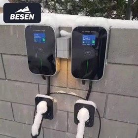 تصویر ایستگاه شارژ ماشین های برقی و هیبریدی 2024 - تحويل 22kw ٣فاز. مخصوص مجتمع