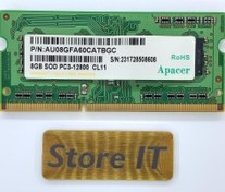 تصویر رم لپ تاپ 8 گیگ Apacer DDR3-12800/1600 شش ماه گارانتی استور آی تی 