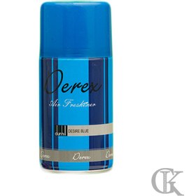 تصویر اسپری خوشبوکننده هوا درکس رایحه دانهیل دیزایر بلو حجم 260 میلی لیتر Drax air freshener spray, Dunhill Desire Blue , volume 260 ml