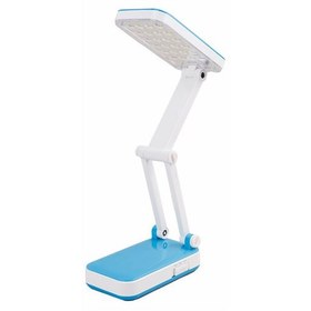 تصویر چراغ مطالعه شارژی تاشو دی پی مدل DP.LED Light LED-666 رنگ سفید مشکی 