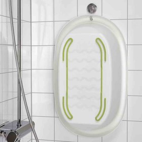 تصویر وان کودک ایکیا مدل LÄTTSAM IKEA LÄTTSAM Baby bath, white/green