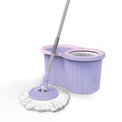 تصویر سطل و زمین شوی چرخشی مهسان مدل دلفین 