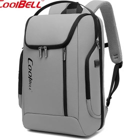 تصویر کیف لپتاپ مدل COOLBELL CE-8268 BACK BAG Type COOLBELL CB-8273 Men Business Travel Backpack Anti-Splash Large Capacity Laptop Dual Shoulder Bag - Grey