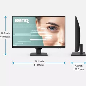 تصویر مانیتور بنکیو BenQ GW2491 سایز 24 اینچ 