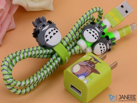 تصویر پک محافظ کابل شارژ آیفون توتورو Charger Protector Pack Totoro 