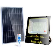 تصویر پروژکتور 200 وات خورشیدی ریموت دار Solar Light 