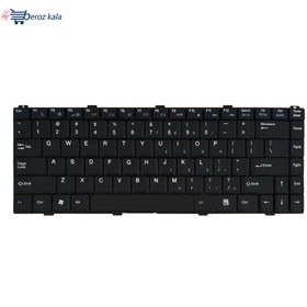 تصویر کیبرد لپ تاپ ایسوس Z92-94-96 مشکی Keyboard Laptop ASUS Z92-94-96