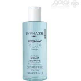 تصویر محلول چشم پاک کن بایفاس مدل BLEUET حجم 200 میل BYPHASSE BLEUET SOFT EYE MAKE-UP REMOVER