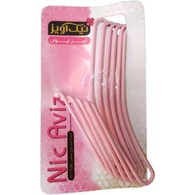 تصویر آویز لیوان نیک آویز مدل 152 سه بسته 6 عددی - مشکی 